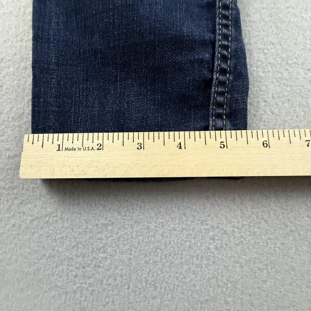 Hudson Skinny Jeans Women‎ 26 Blue Denim Stretch Mid Rise Flap Pocket Y2K